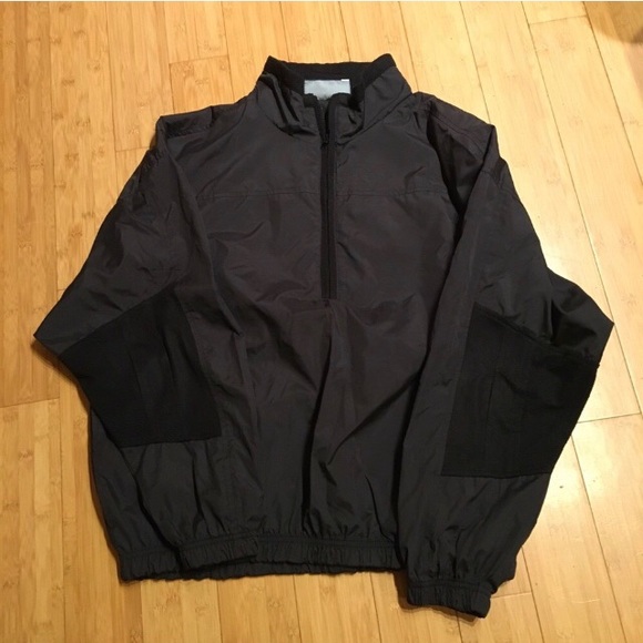Reebok Other - Reebok black half zip pullover windbreaker
